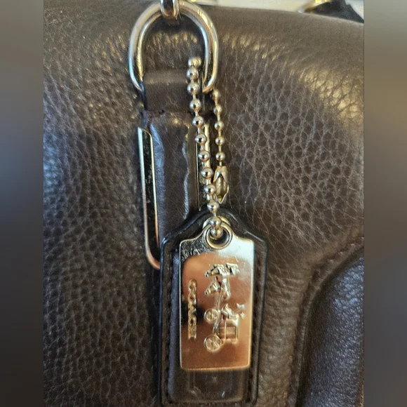 Coach Madison Madeline Leather Satchel - Picture 10 of 11